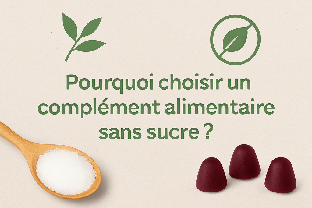 Pourquoi choisir un complément alimentaire sans sucre ?