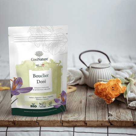 Bouclier Doré - Infusion immunité et protection naturelle